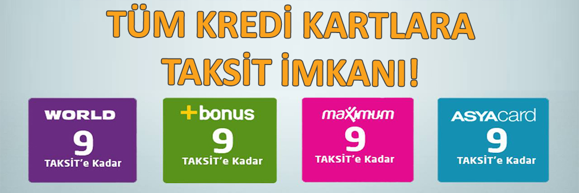 Tüm Kartlara Taksit